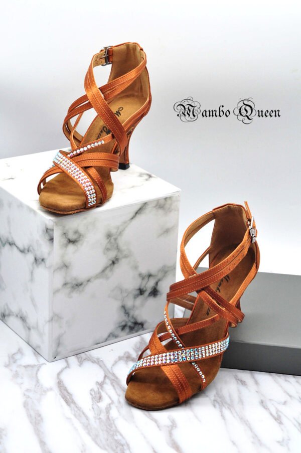 Latin dance shoes  with shining stone