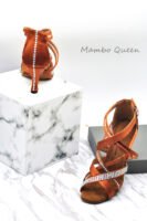 Latin dance shoes  with shining stone