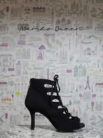 latin dance shoes salsa bachata dance boots woman heels black