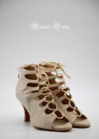 Women’s Salsa Dance Shoes with Sparkling Rhinestones